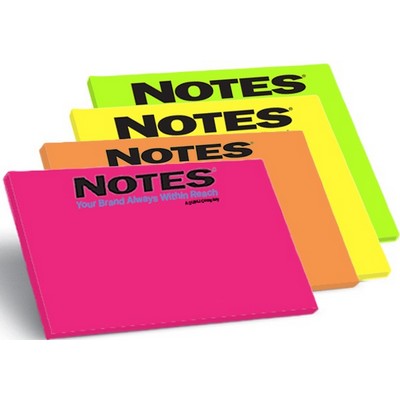 50-Sheet Stik-Withit® Adhesive Notepad w/ Bright Paper (5"x3")