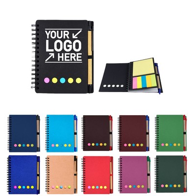 Eco Spiral Notebook With Notes