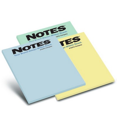 50-Sheet Stik-Withit® Adhesive Notepad w/ Pastel Paper (4"x4")