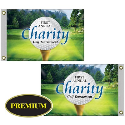 16" x 24" Double Sided Digitally Printed Knitted Polyester Flags