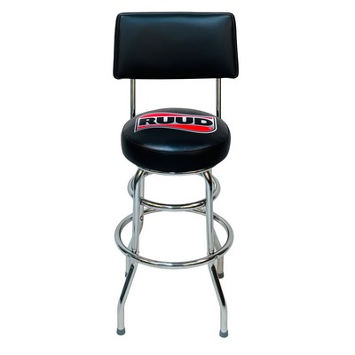 Double Ring Bar Stool with Back