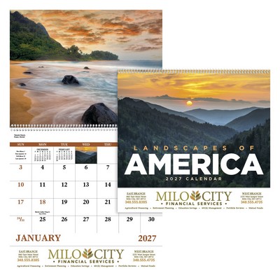 Good Value™ Landscapes of America - Spiral Calendar